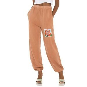 Boys Lie From Another Perspective Sweatpants Brown Size Small